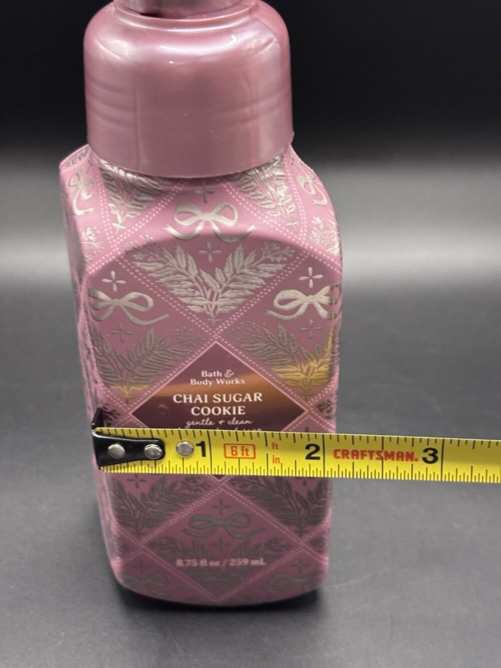 Bath & Body Works Chai Sugar Cookie Gentle Foaming Hand Soap 8.75 oz Christmas - Picture 12 of 12